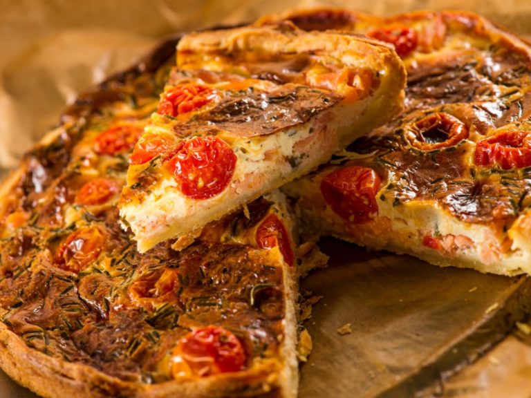 Tarte thon et tomate