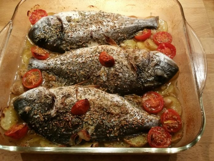 Dorade facile au four