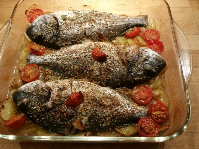 Dorade facile au four