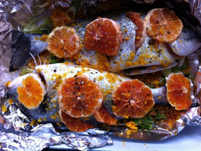 Dorade à l'orange très facile