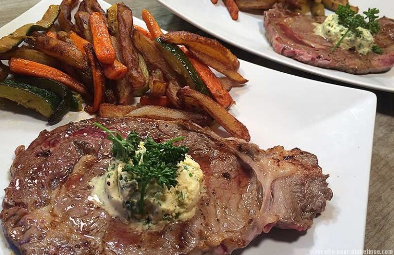 Entrecôte Maître d’hôtel et ses frites