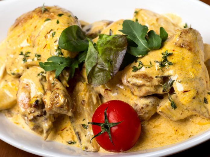 Escalope de dinde au curry Escalope de dinde au curry