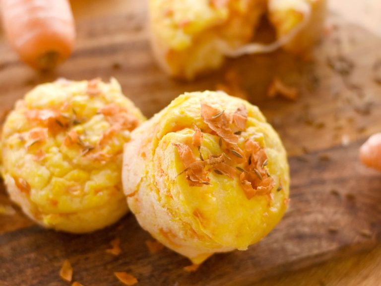 Moelleux carottes mozzarella