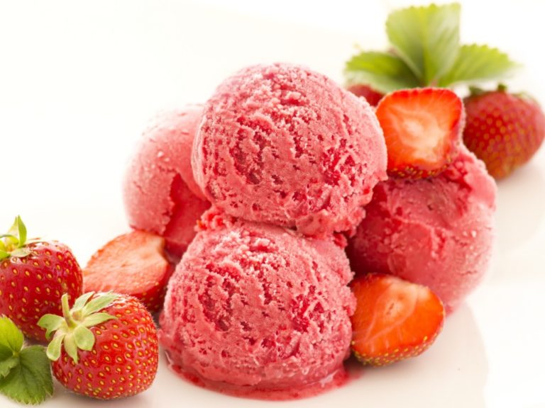 Mousse de fraise
