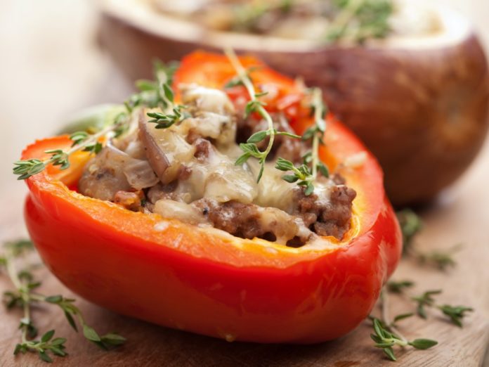 Poivrons farcis Poivrons farcis