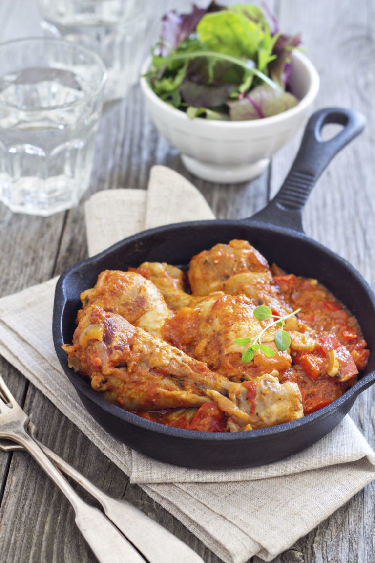 Poulet Basquaise traditionnel