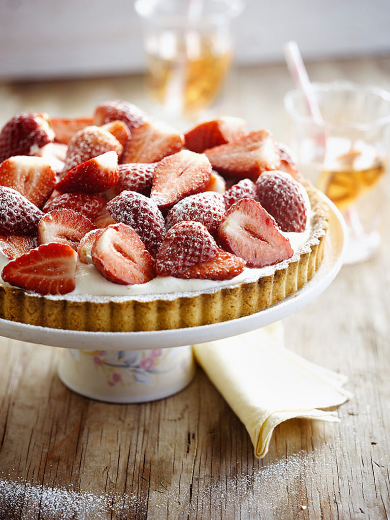 Tarte aux fraises classique