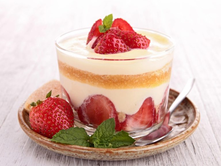 Tiramisu aux fraises