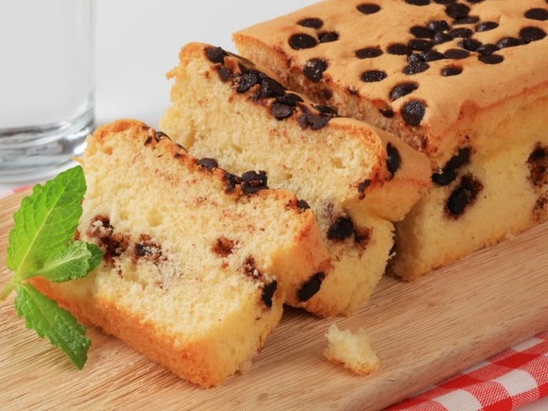 Gâteau au yaourt aux pépites de chocolat