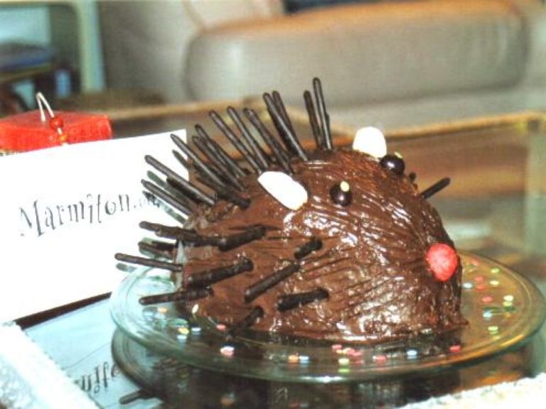 Hérisson d'anniversaire