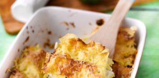 Lasagnes aux courgettes et au chèvre