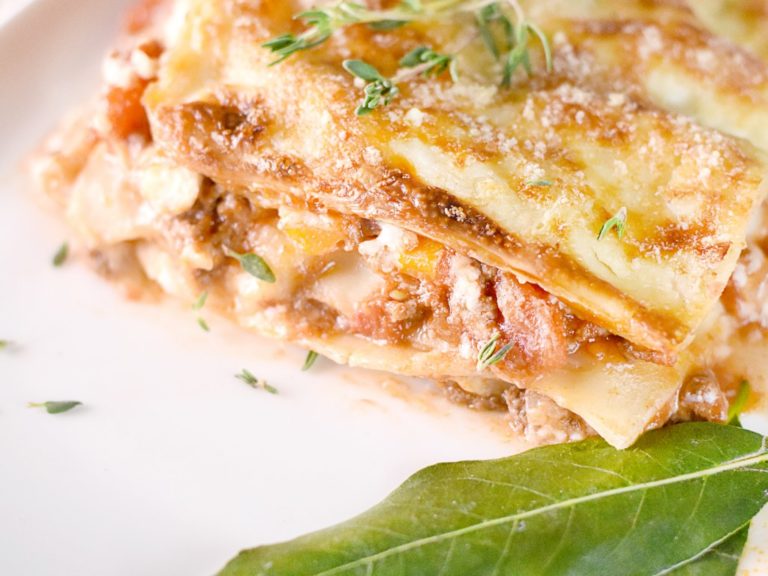 Lasagnes à la bolognaise