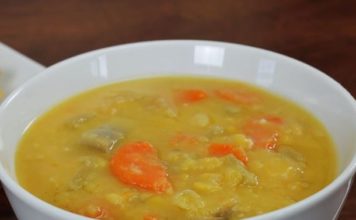 Soupe aux pois canadienne