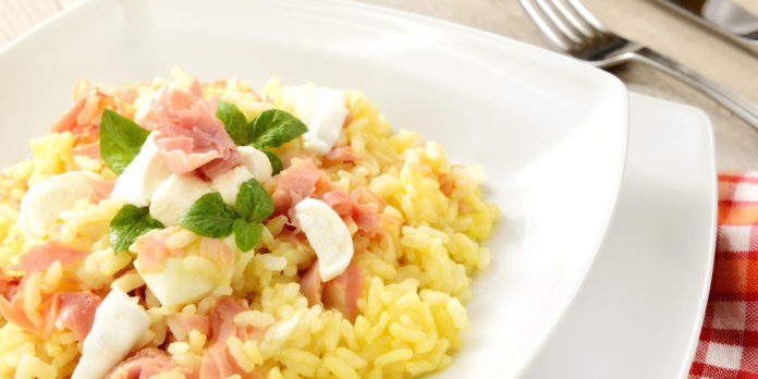 jambon et gorgonzola riz jambon et gorgonzola