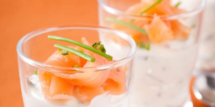 Mousse d’asperges et saumon fumé Mousse d’asperges et saumon fumé