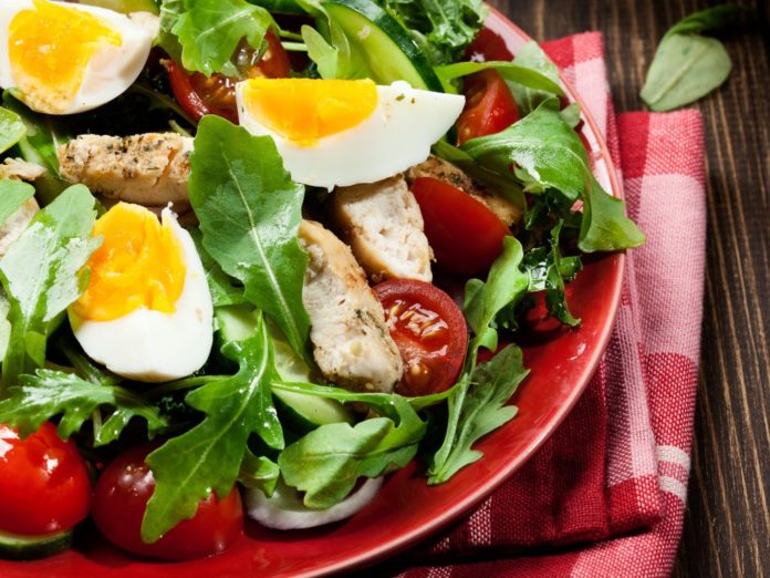 Oeufs d'oie en salade Oeufs d'oie en salade