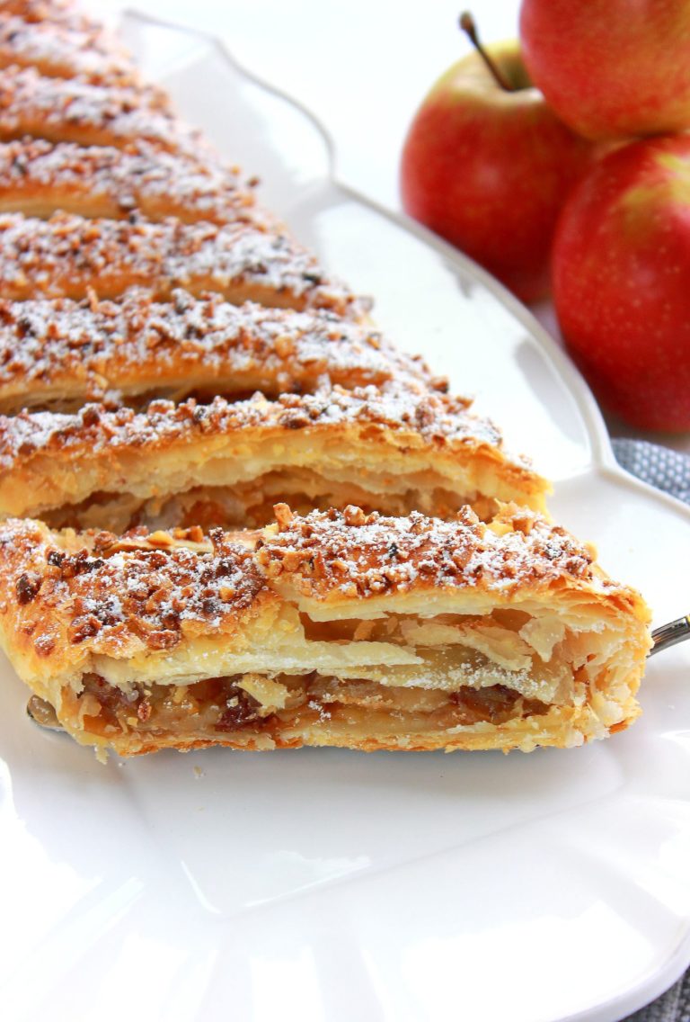 Streusel aux pommes