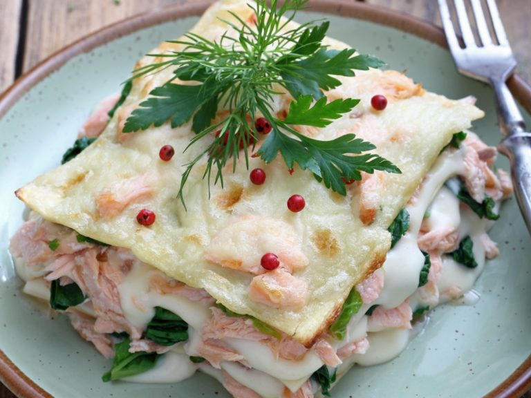 LASAGNE SAUMON ÉPINARD