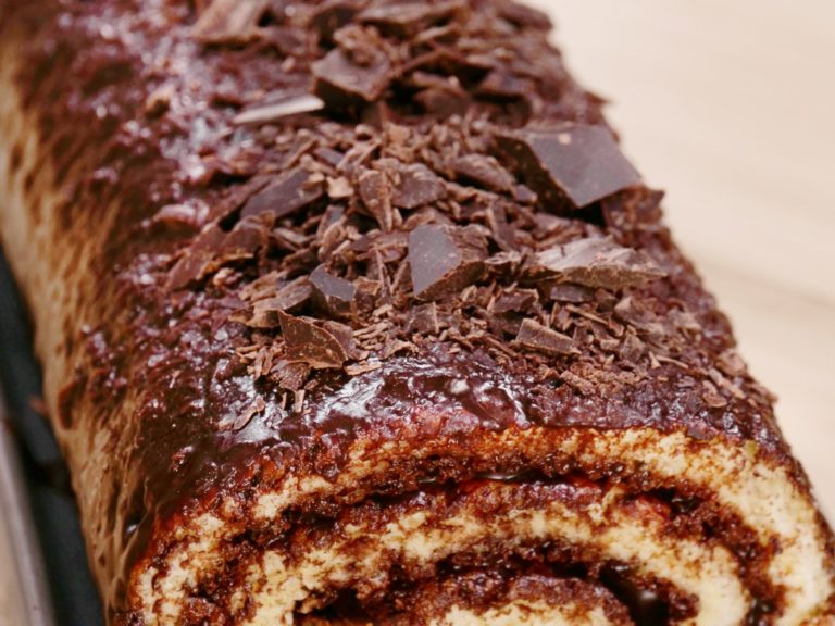 Bûche de Noël facile