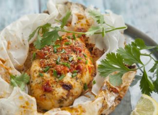 escalope en papillote