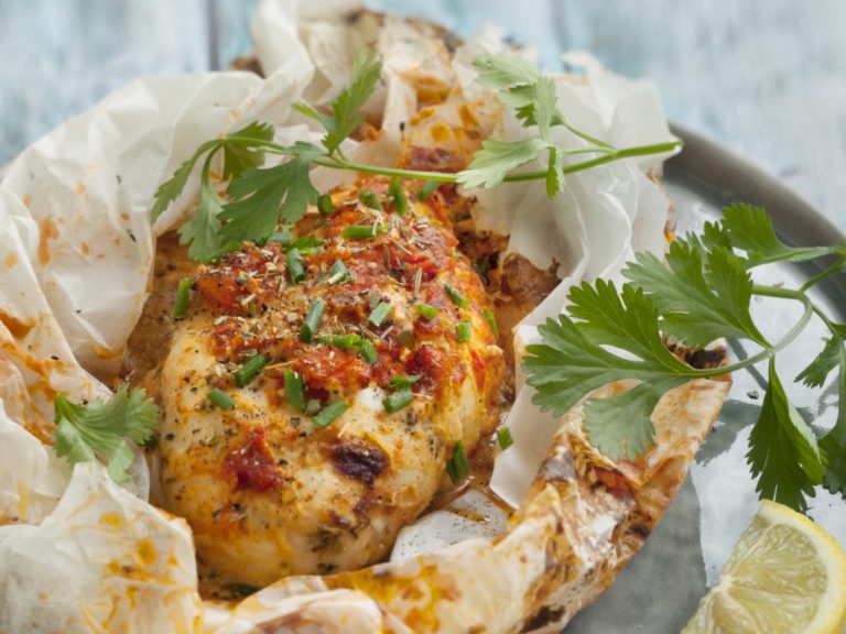 escalope en papillote