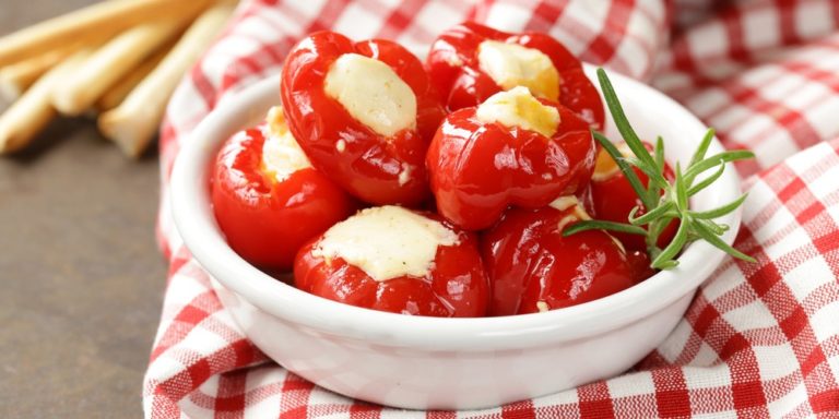 Bouchée de poivrons farcis