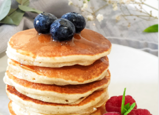 Pancake à la crème montée