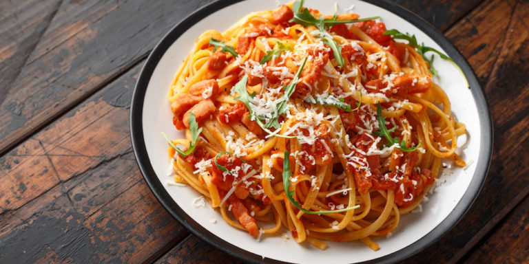 Spaghetti à l'amatriciana