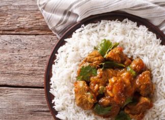 Curry d'agneau à l'indienne