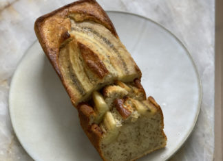 Banana cake de la cuisine française